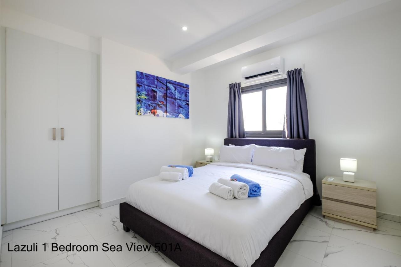 Lazuli City & Seaview Apartments Larnaca Luaran gambar